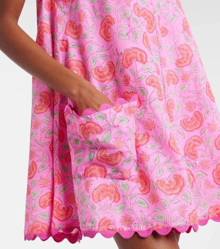 Juliet Dunn Block Print Low Back Dress - Capri by Sunset & Co.