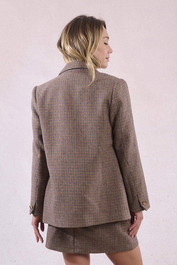 Molly Bracken Woven Blazer - Capri by Sunset & Co.