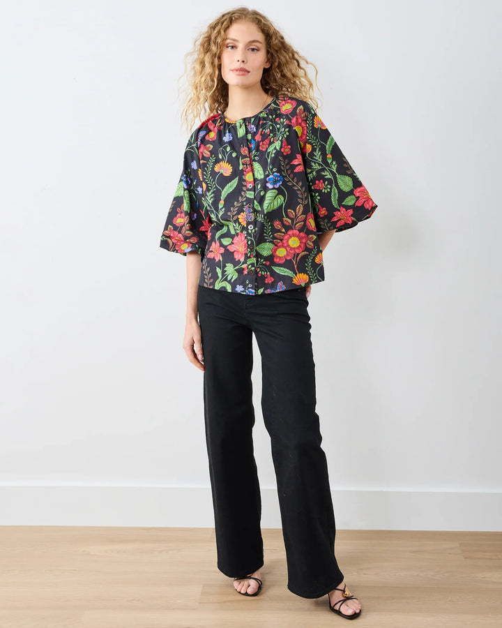Printfresh Blair Blouse - Capri by Sunset & Co.