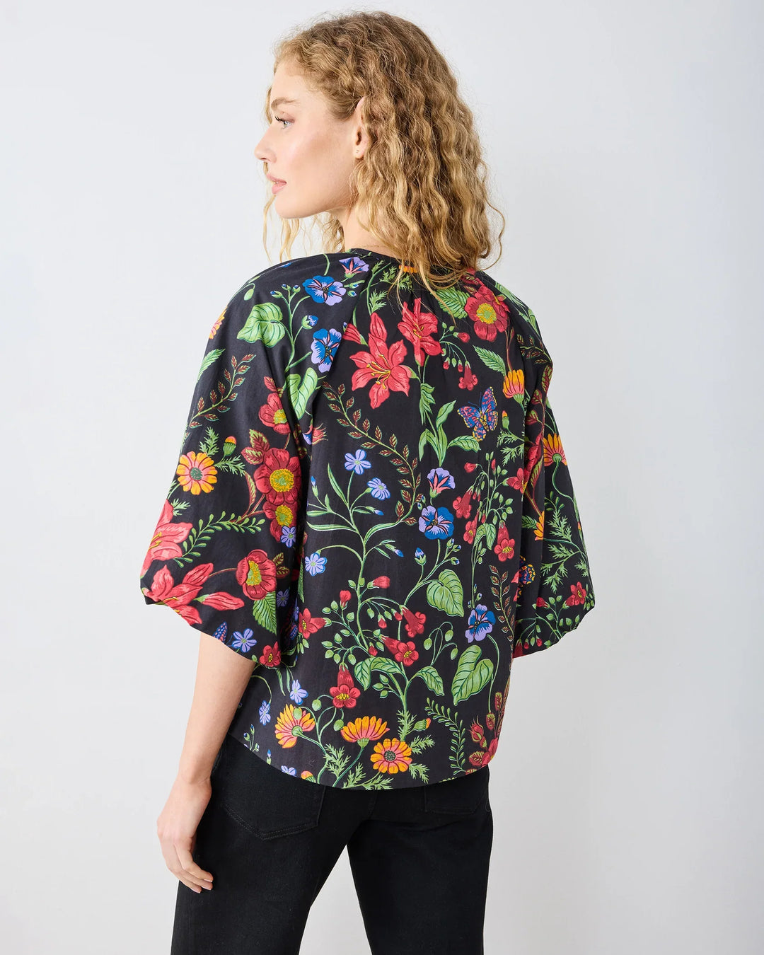 Printfresh Blair Blouse - Capri by Sunset & Co.