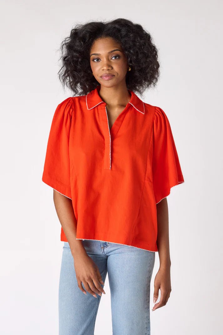 Crosby Fillmore Top - Capri by Sunset & Co.
