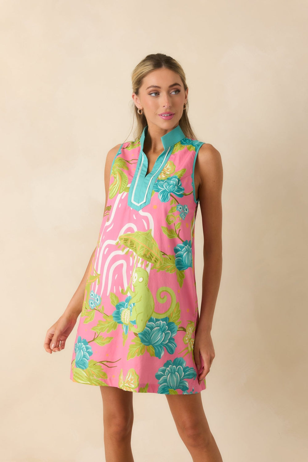 Prosperina Camille Mini Dress - Capri by Sunset & Co.