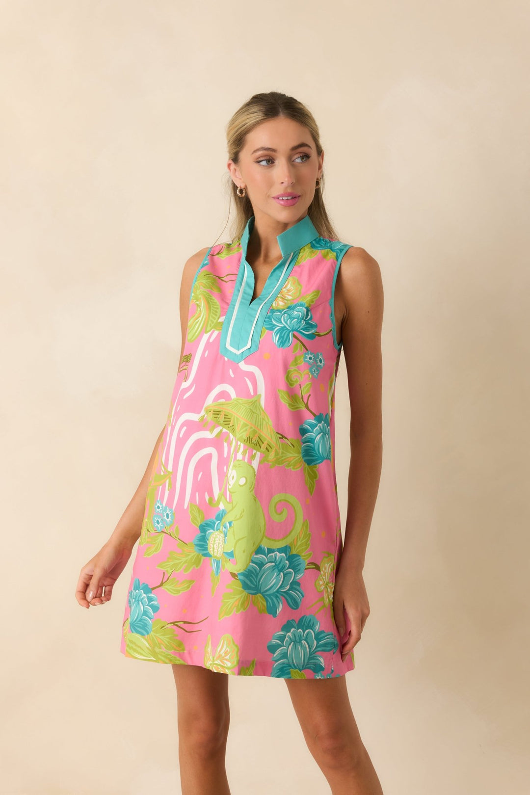 Prosperina Camille Mini Dress - Capri by Sunset & Co.