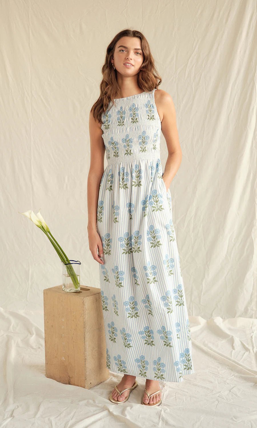 Saylor Paige Dress - Capri by Sunset & Co.