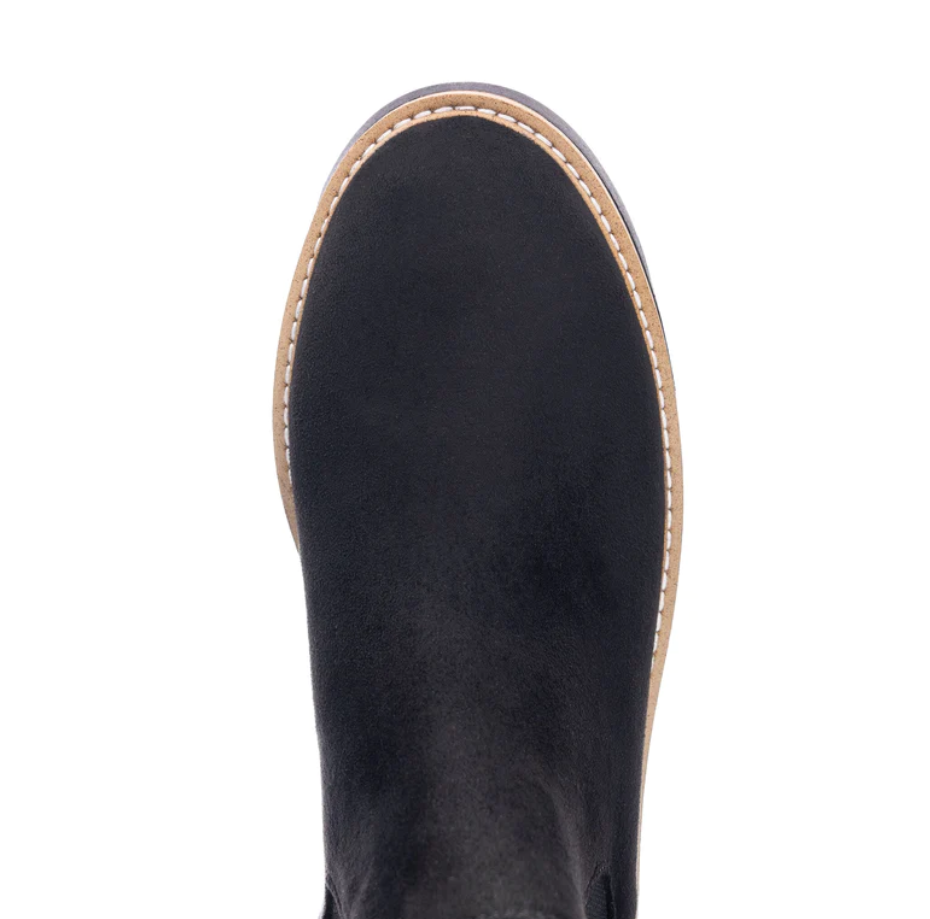 Piper Fine Suede - Black