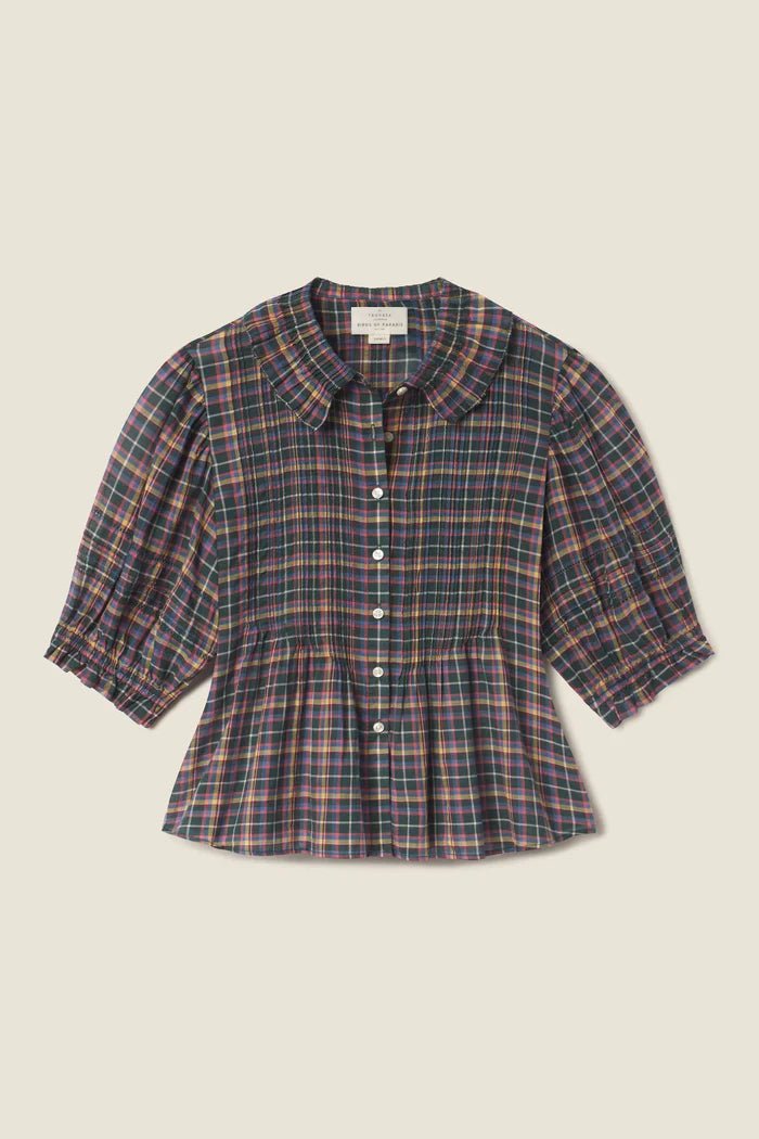 Trovata Jess Blouse - Capri by Sunset & Co.