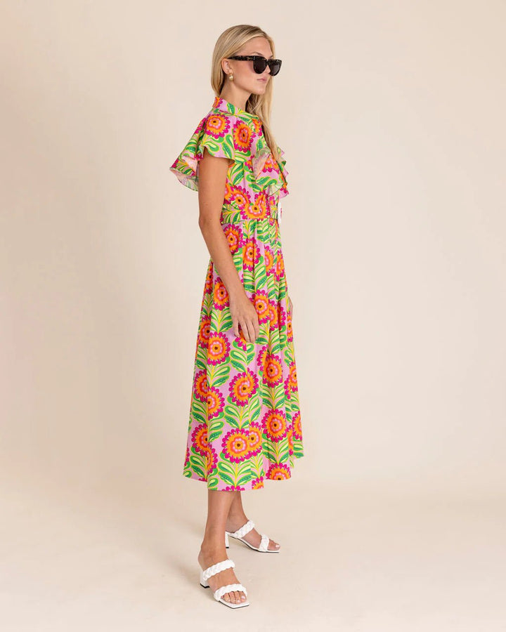 Alden Adair Rose Dress - Capri by Sunset & Co.