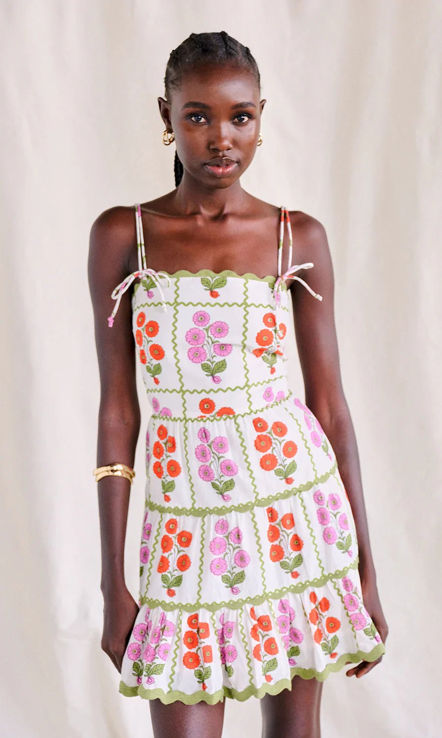 Saylor Raphaela Dress - Capri by Sunset & Co.