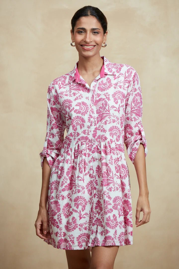 Ro's Garden Deauville Short Dress - Capri by Sunset & Co.