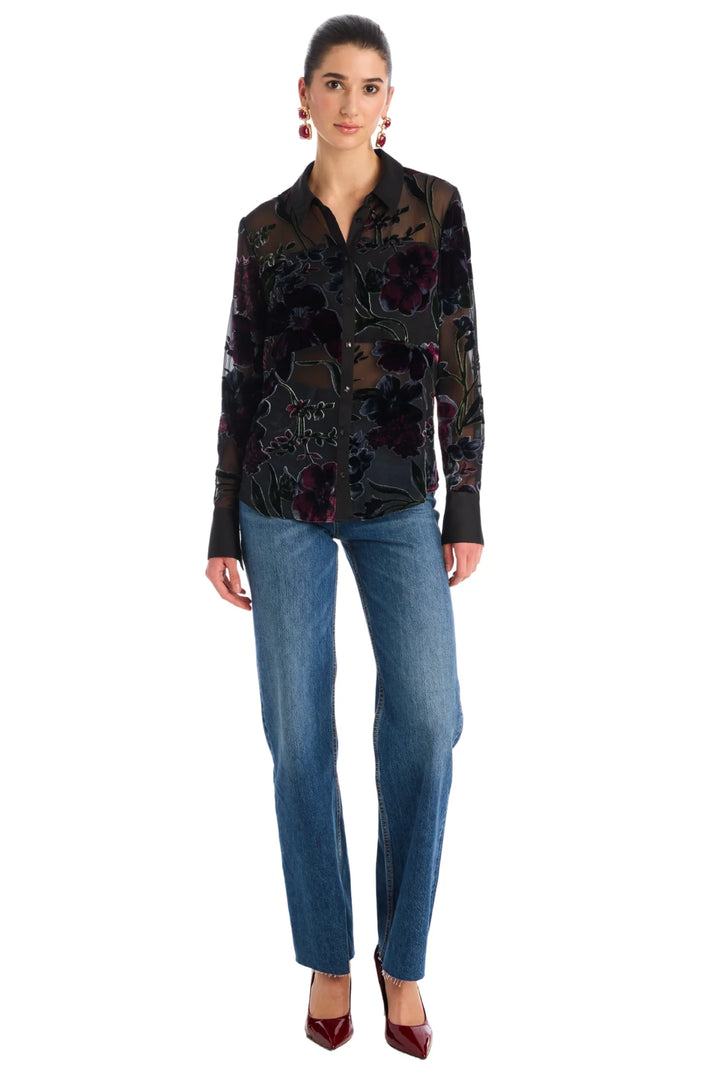 ALLISON New York Sade Button Down - Capri by Sunset & Co.