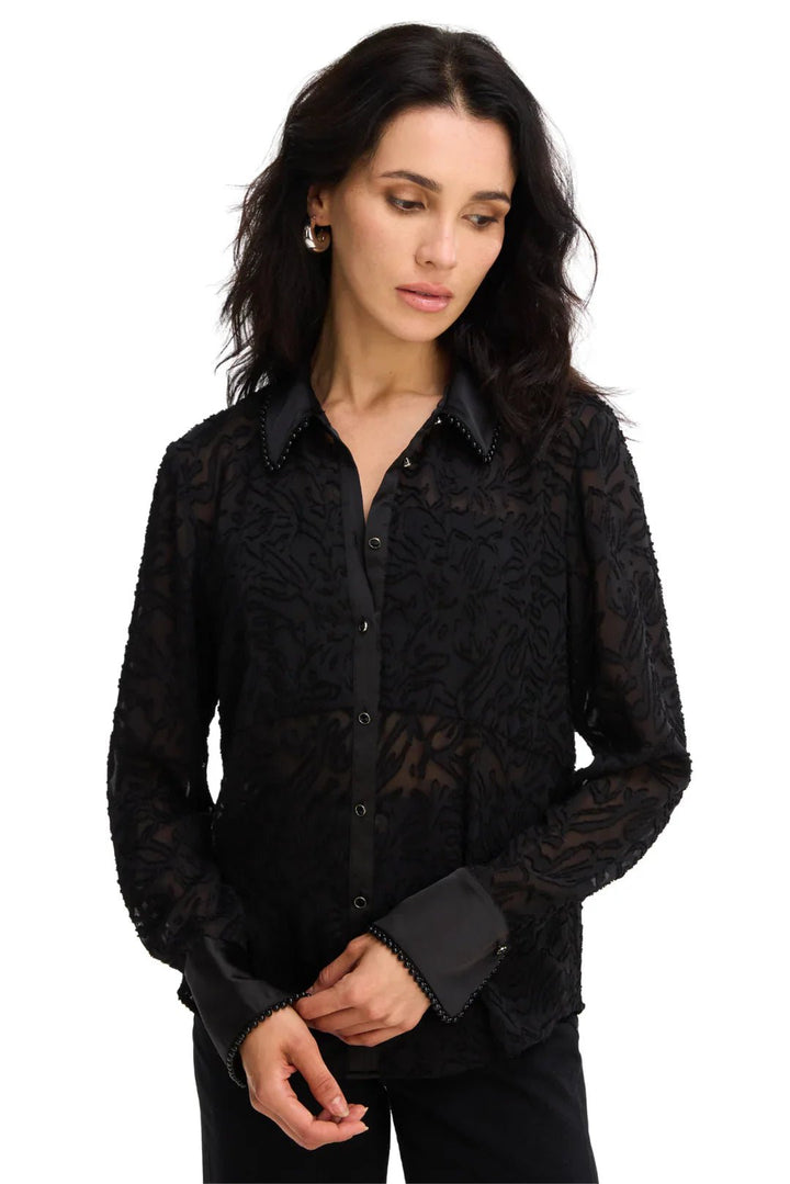 ALLISON New York Sade Button Down - Capri by Sunset & Co.