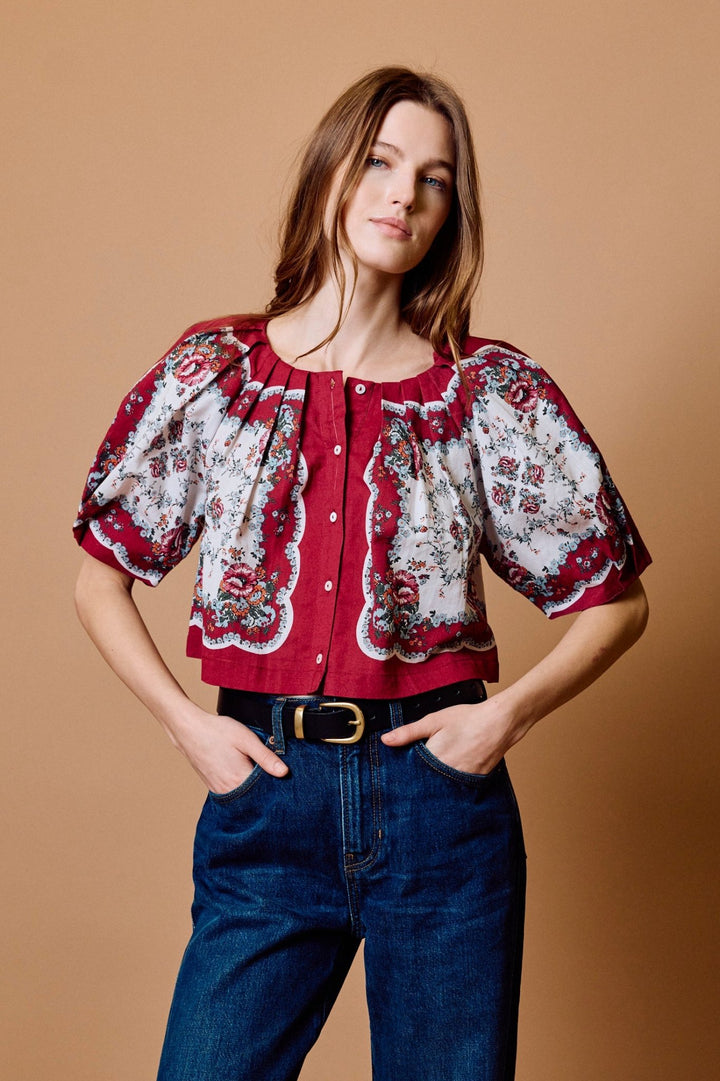 Cleobella Sylvia Top - Capri by Sunset & Co.