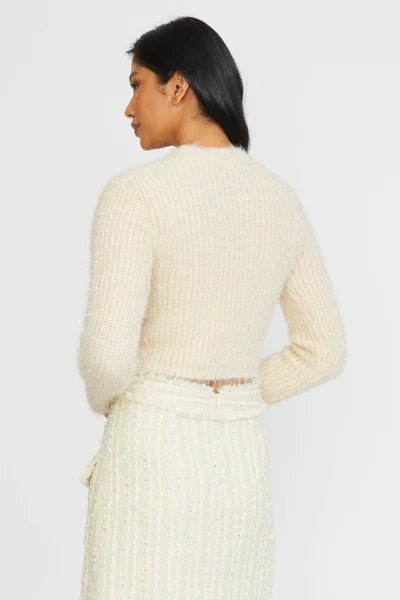 Stellah Cropped Sweater - Capri by Sunset & Co.