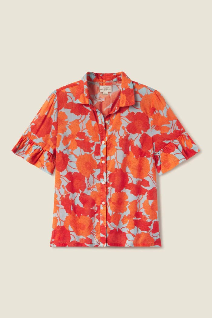 Trovata Lena Blouse - Capri by Sunset & Co.