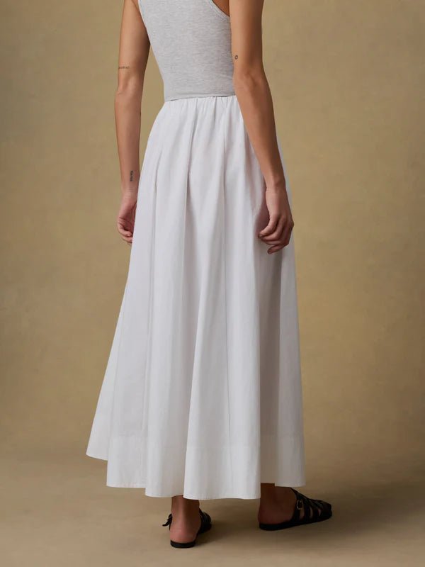 Faherty Coastal Poplin Nera Skirt - Capri by Sunset & Co.