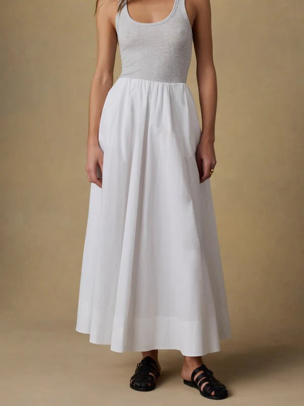 Faherty Coastal Poplin Nera Skirt - Capri by Sunset & Co.