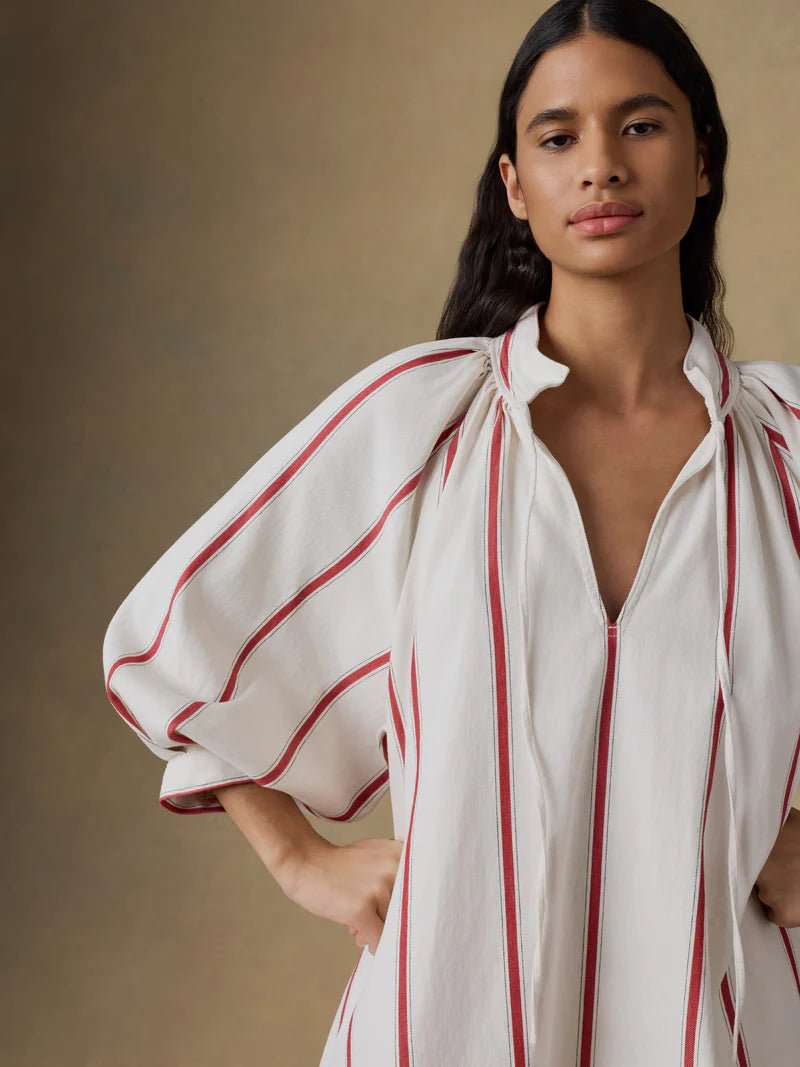 Faherty Tideweave Zoe Dress - Capri by Sunset & Co.