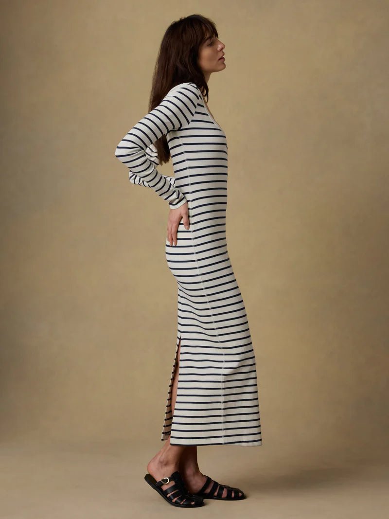 Faherty Surfside Rib Maxi Dress - Capri by Sunset & Co.