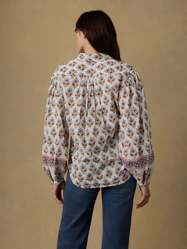 Faherty Suki Blouse - Capri by Sunset & Co.
