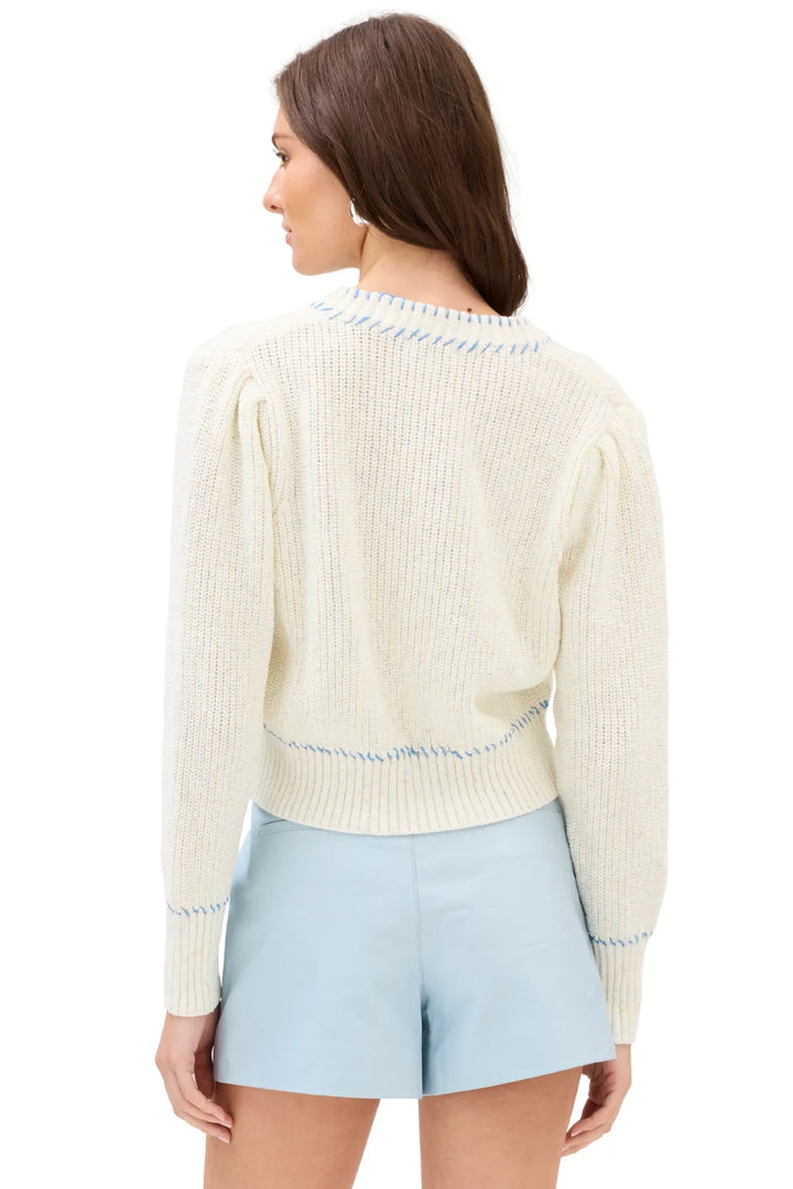 ALLISON New York Spacedye Gia Cardigan - Capri by Sunset & Co.