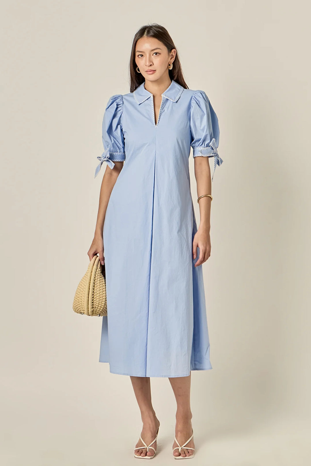english factory midi dress English Factory Off-Shoulder Midi Dress