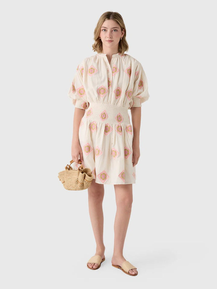 Never A Wallflower Cynthia Dress - Capri by Sunset & Co.