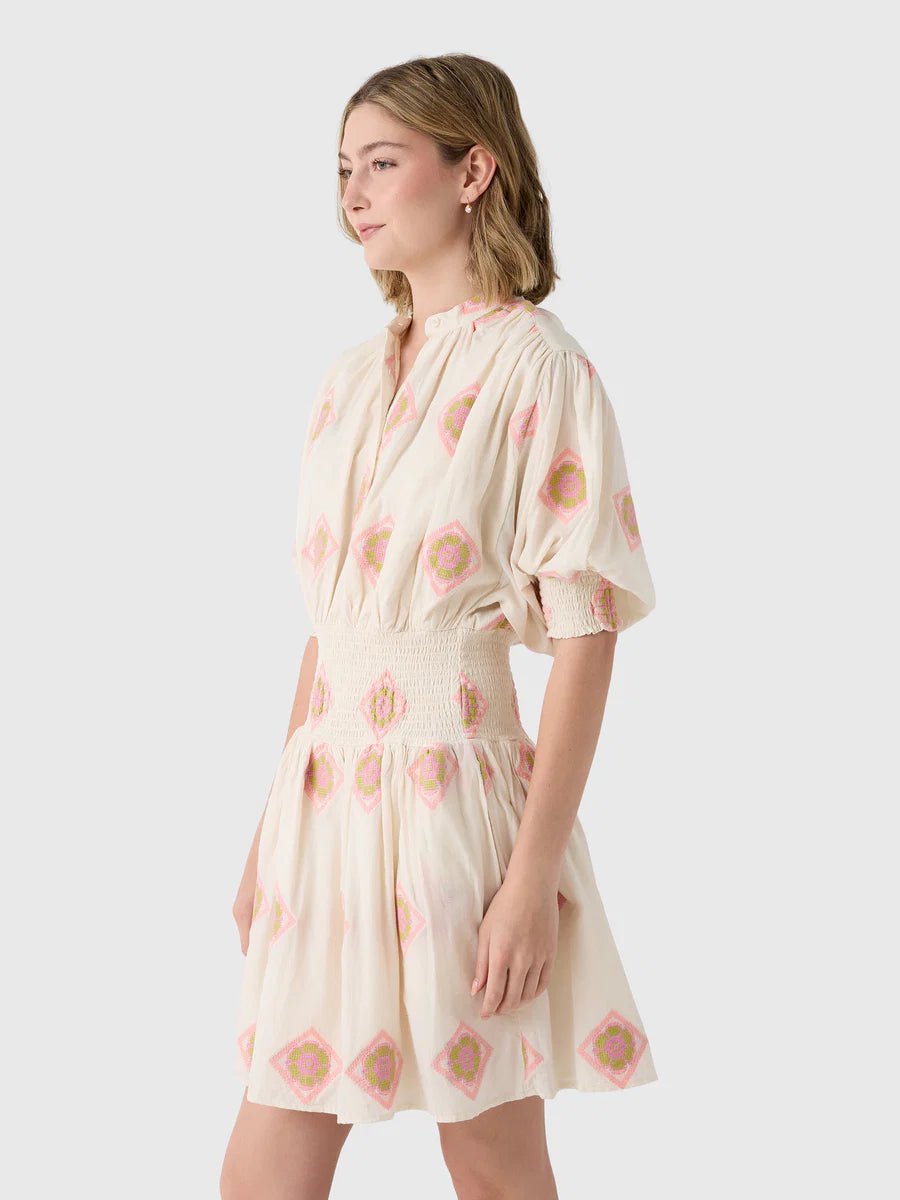 Never A Wallflower Cynthia Dress - Capri by Sunset & Co.