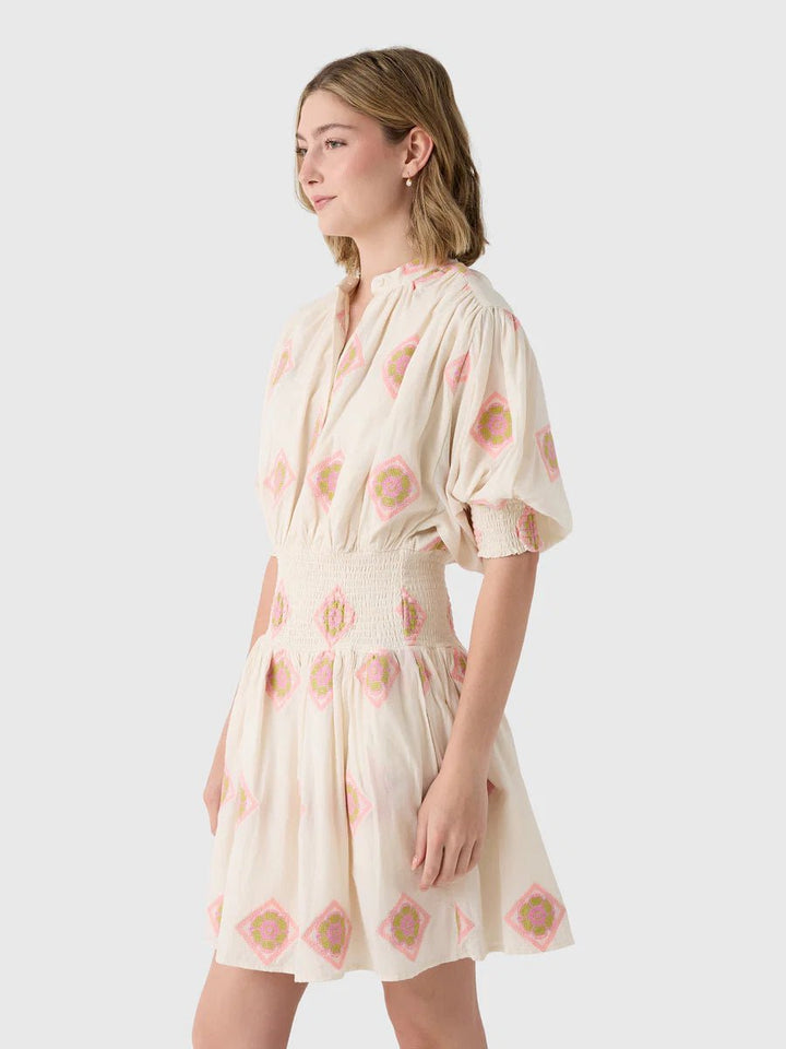 Never A Wallflower Cynthia Dress - Capri by Sunset & Co.