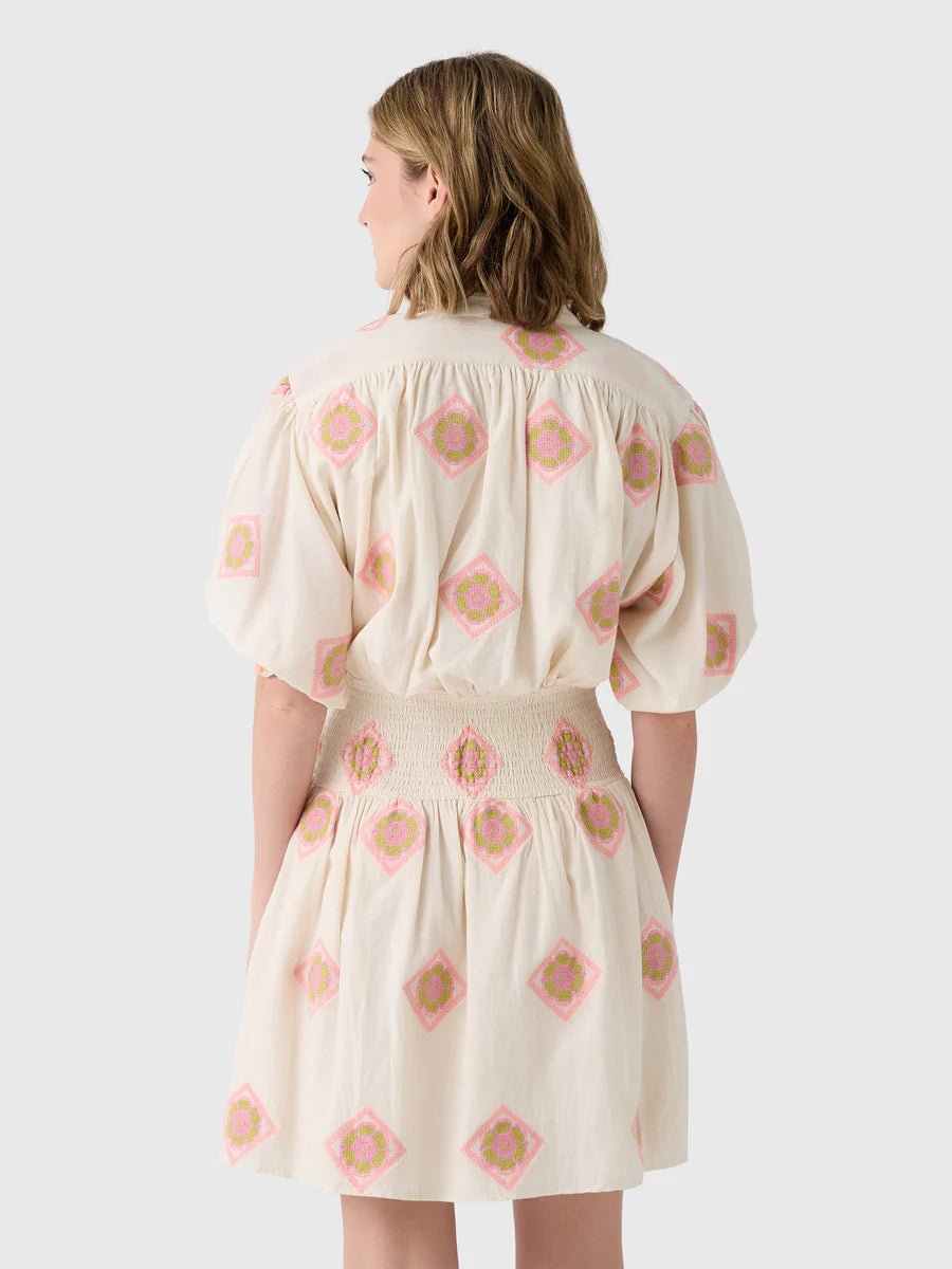 Never A Wallflower Cynthia Dress - Capri by Sunset & Co.