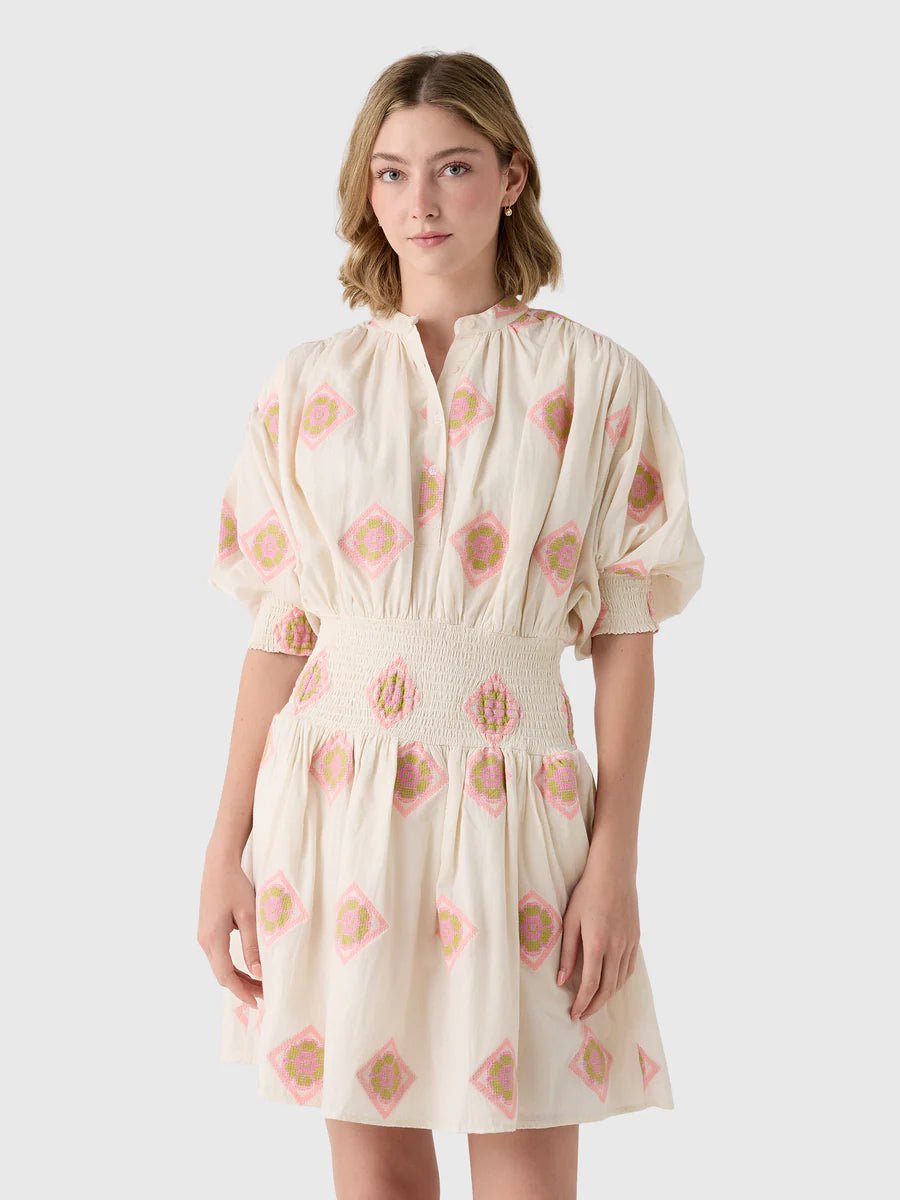 Never A Wallflower Cynthia Dress - Capri by Sunset & Co.