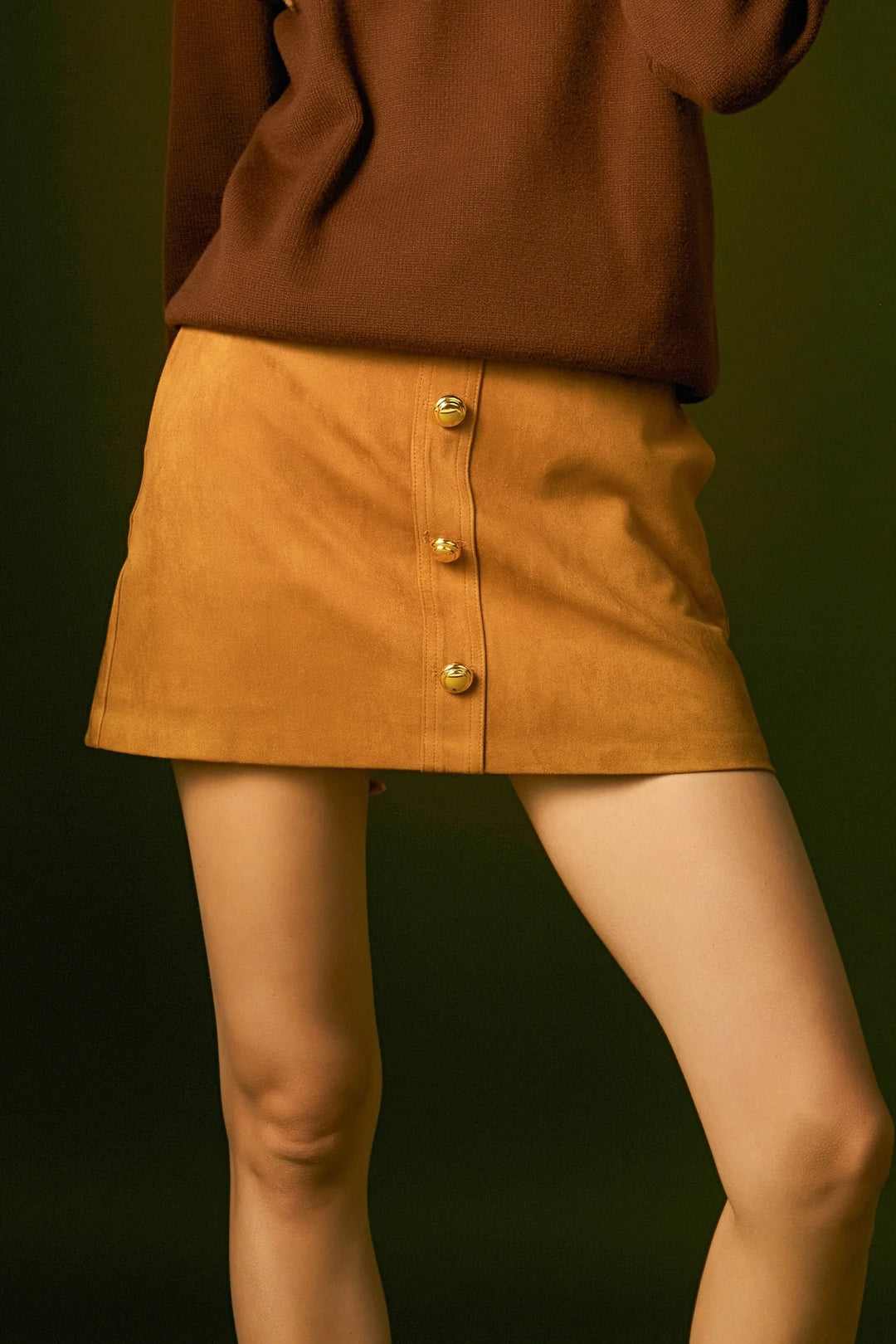 English Factory Suede Skort