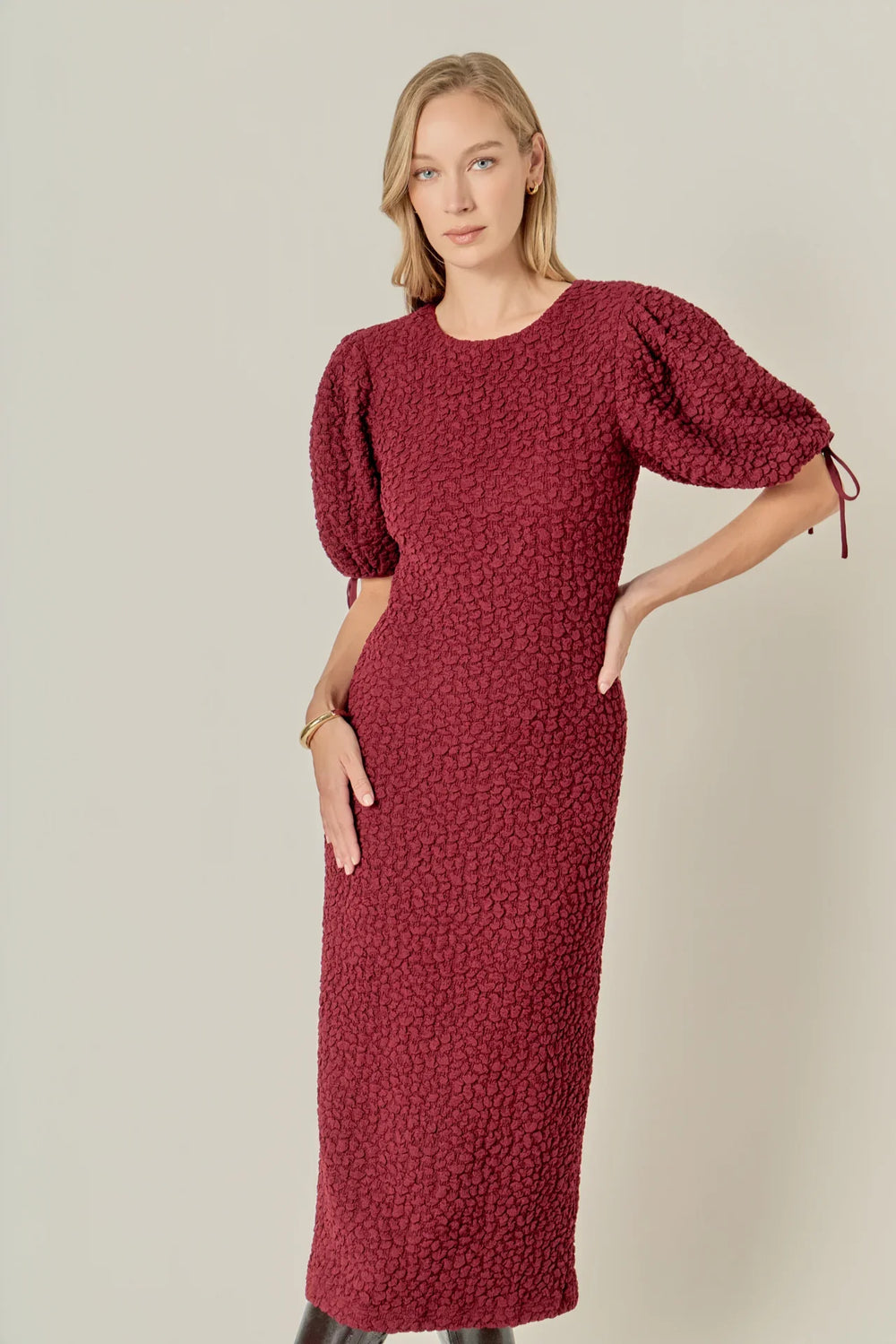 English Factory Smocked Mini Dress - Capri by Sunset & Co.
