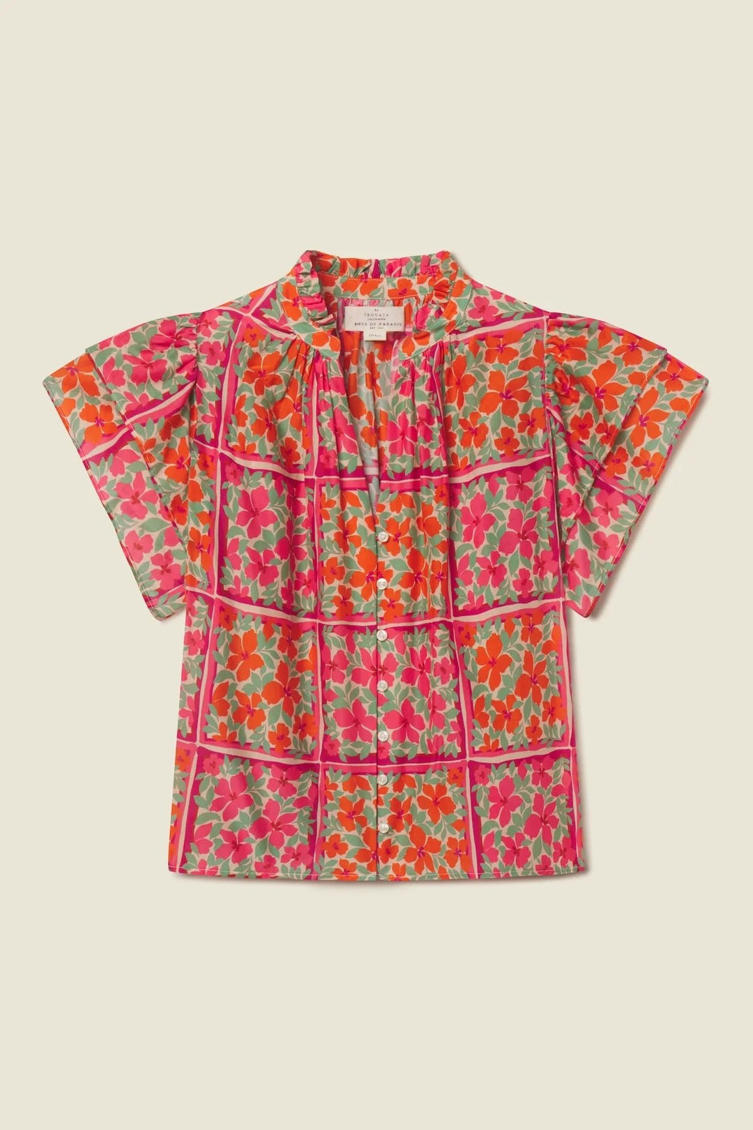 Trovata Violette Blouse - Capri by Sunset & Co.