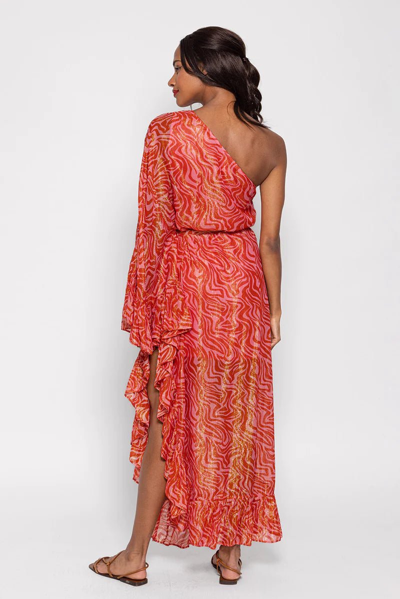 Sundress Marty Long Dress - Marbella Savannah - Capri by Sunset & Co.