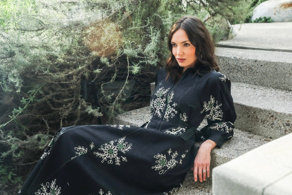 Never A Wallflower Sarah Maxi Dress - Capri by Sunset & Co.