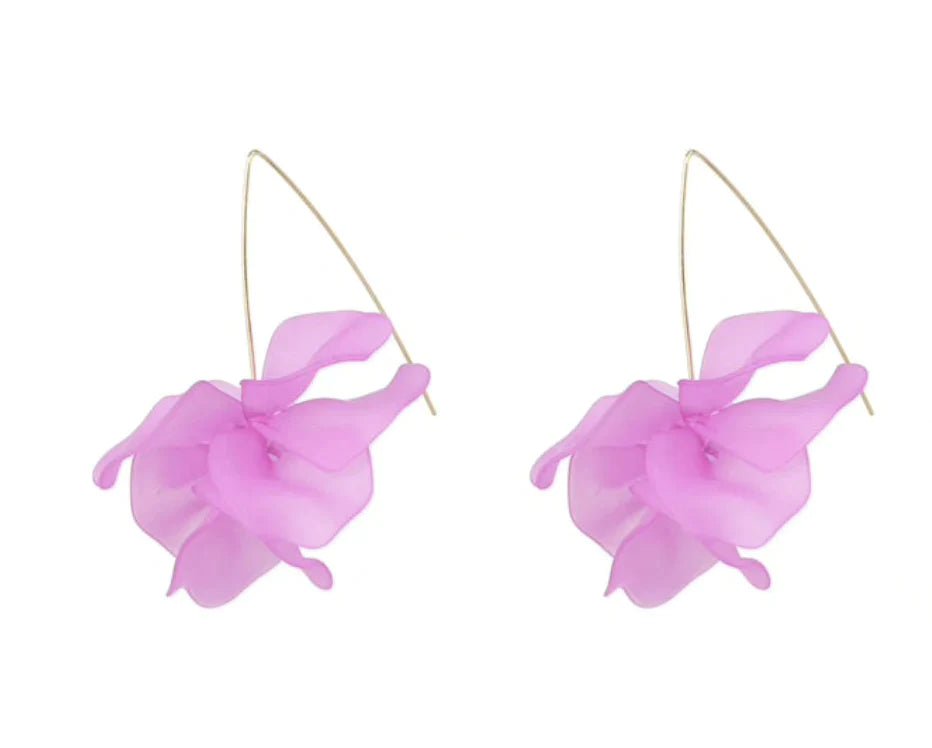 Accessory Concierge Air Bloom Drop Earrings - Capri by Sunset & Co.