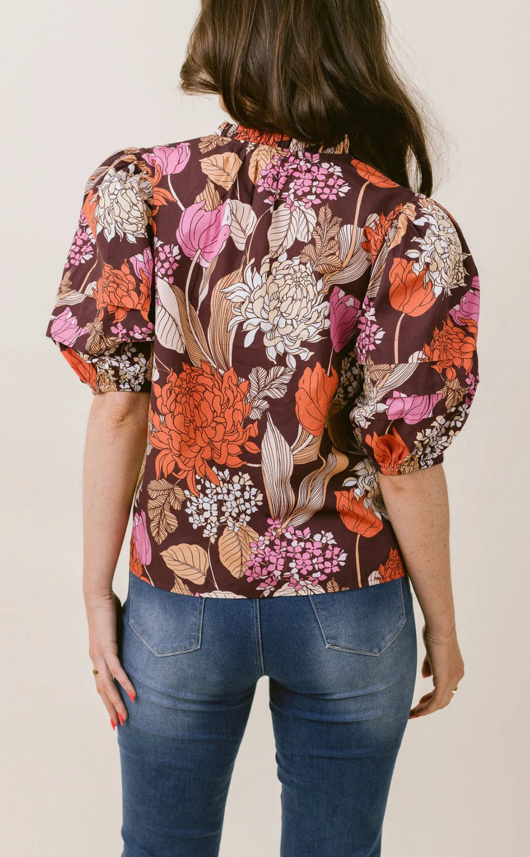 La Roque Alix Blouse - Capri by Sunset & Co.