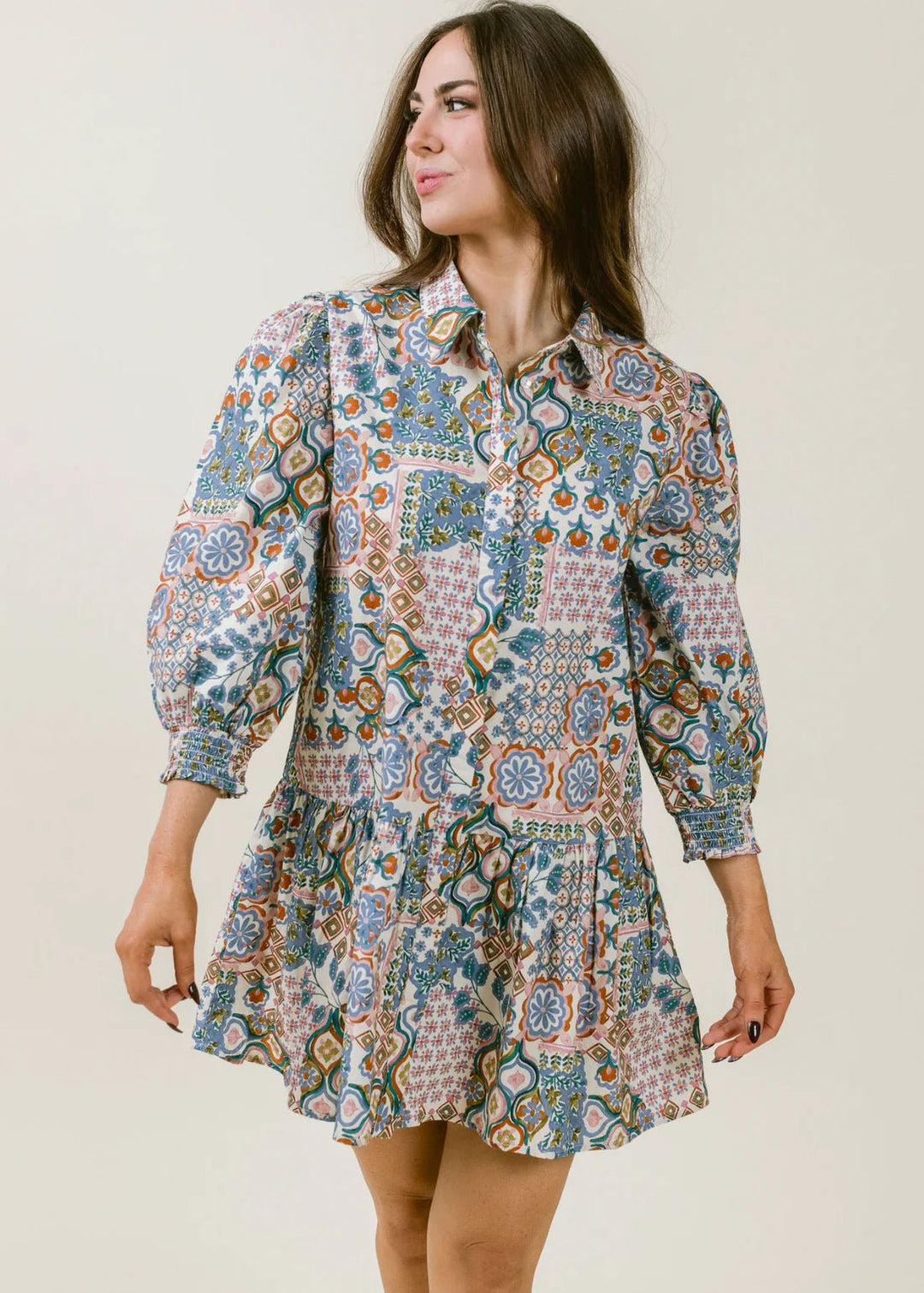 La Roque Banks Dress - Capri by Sunset & Co.