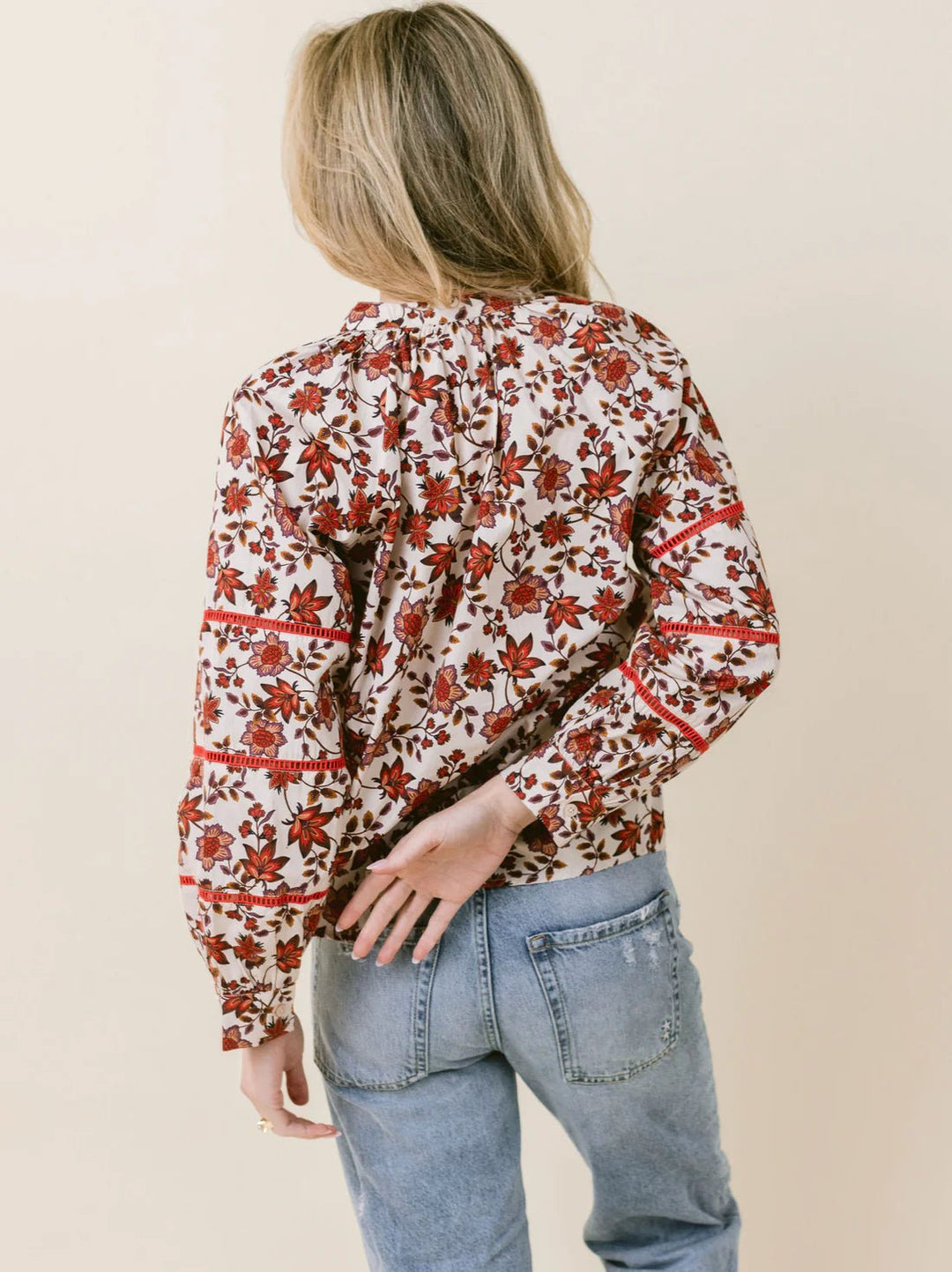 La Roque Carrie Blouse - Capri by Sunset & Co.