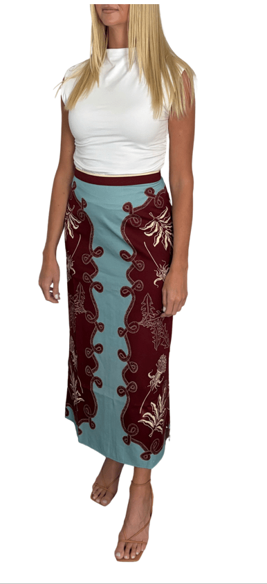 Anna Cate Dillon Skirt - Capri by Sunset & Co.