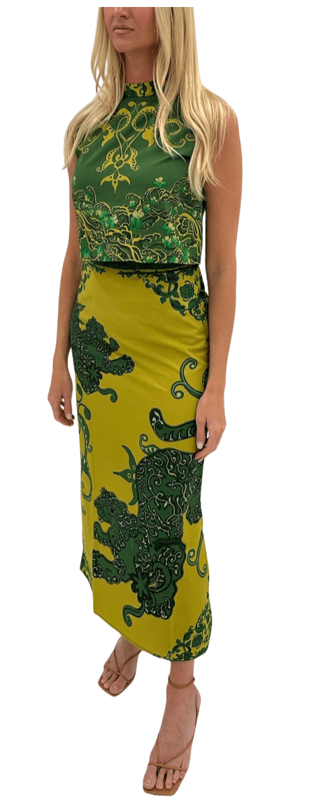 Anna Cate Dillon Skirt - Capri by Sunset & Co.