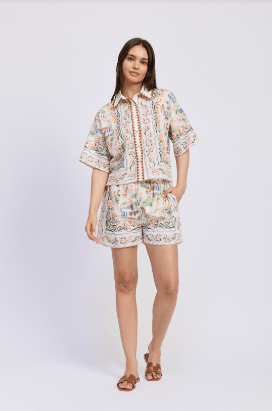 En Saison Alaia Top - Capri by Sunset & Co.