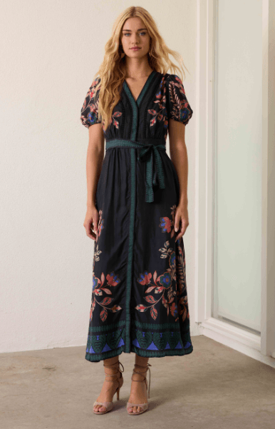 Caballero Irina Dress - Capri by Sunset & Co.