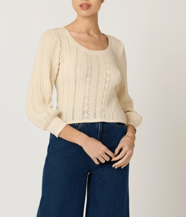 Cleobella Zoe Sweater - Capri by Sunset & Co.