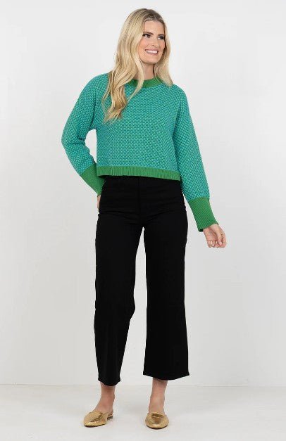 Emily McCarthy Boxy Sweater - Capri by Sunset & Co.