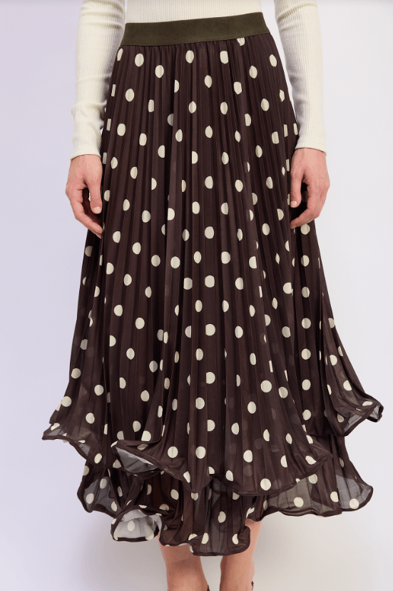 En Saison Lainey Maxi Skirt - Capri by Sunset & Co.