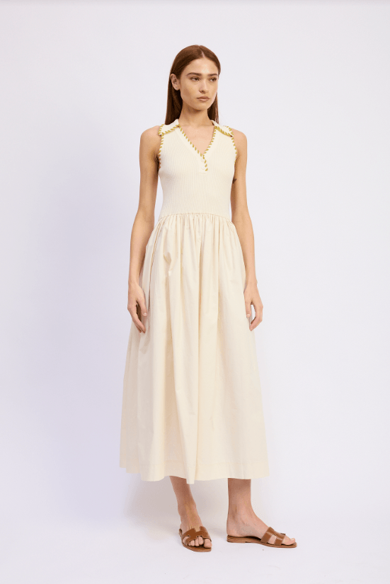 En Saison Rosalie Midi Dress - Capri by Sunset & Co.