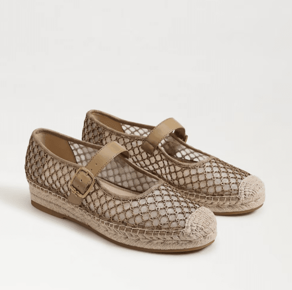 Sam Edelman Mackie Mesh Espadrille Mary Jane - Capri by Sunset & Co.