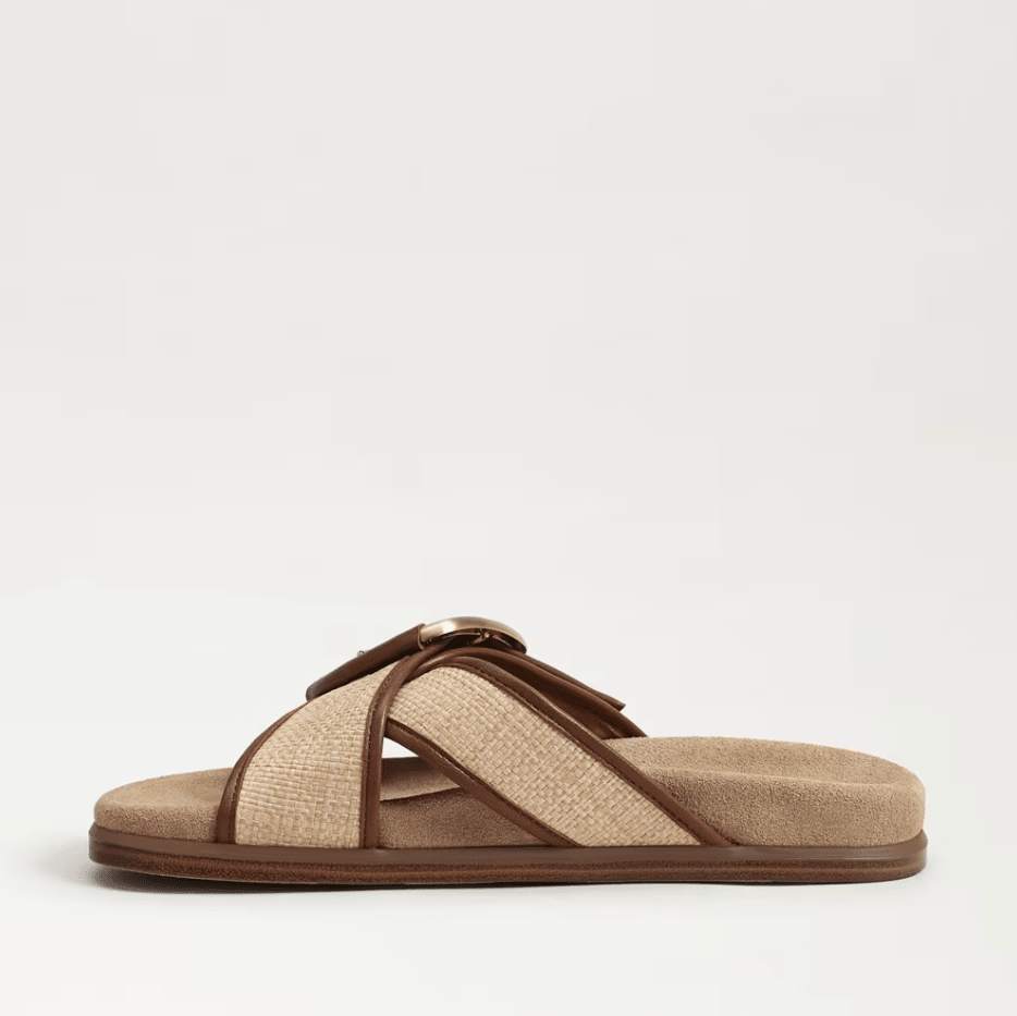 Sam Edelman Darla Multi Buckle Slide Sandal - Capri by Sunset & Co.