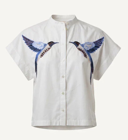 Cleobella Ariel Blouse - Capri by Sunset & Co.